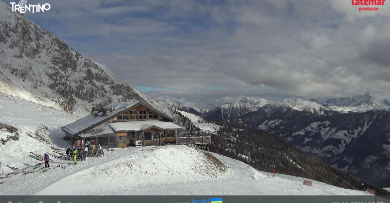 Webcam Пампеаго - Предаццо - Оберегген	 - Latemar- Feudo Ovest