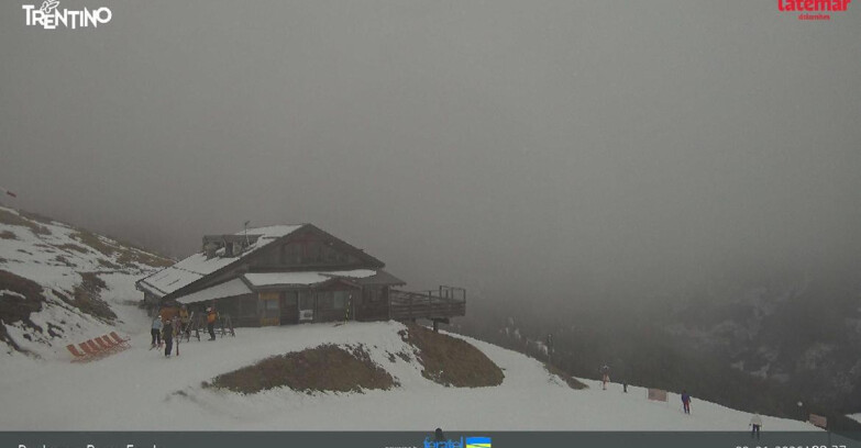 Webcam Пампеаго - Предаццо - Оберегген	 - Latemar- Feudo Ovest