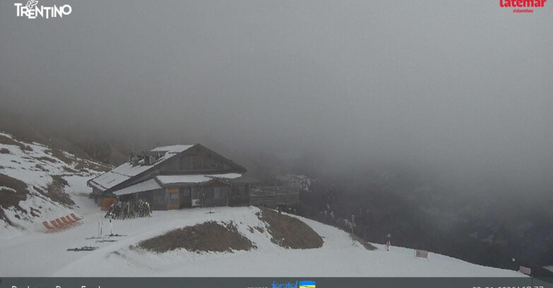 Webcam Пампеаго - Предаццо - Оберегген	 - Latemar- Feudo Ovest