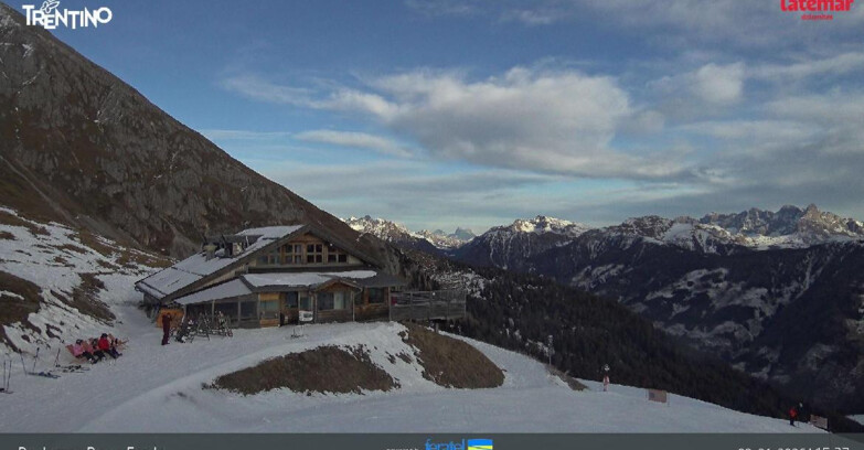 Webcam Пампеаго - Предаццо - Оберегген	 - Latemar- Feudo Ovest