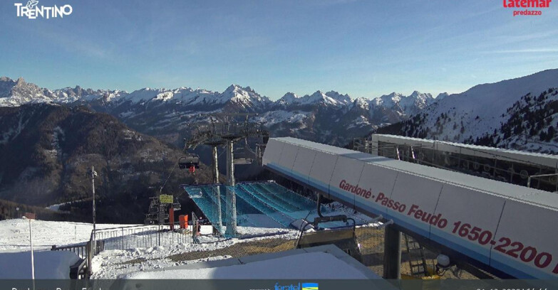 Webcam Pampeago  - Predazzo -  Obereggen - Latemar- Feudo est