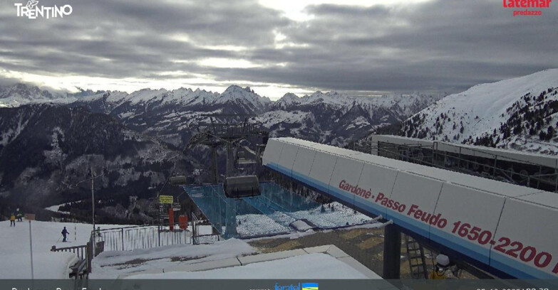Webcam Пампеаго - Предаццо - Оберегген	 - Latemar- Feudo est