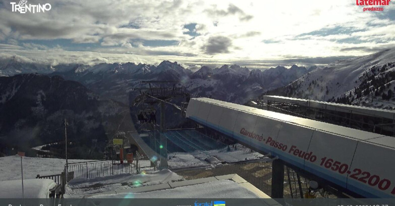 Webcam Пампеаго - Предаццо - Оберегген	 - Latemar- Feudo est