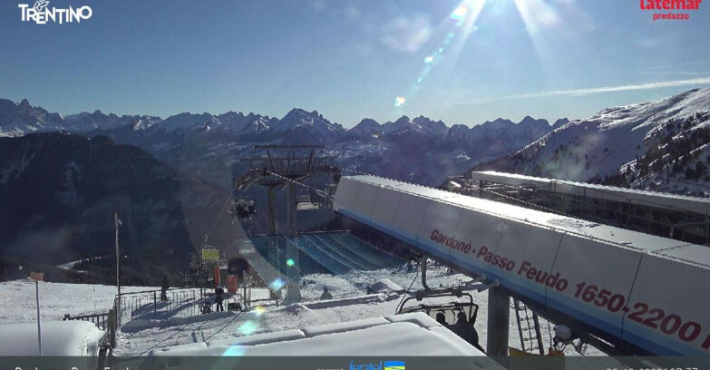 Webcam Pampeago  - Predazzo -  Obereggen - Latemar- Feudo est