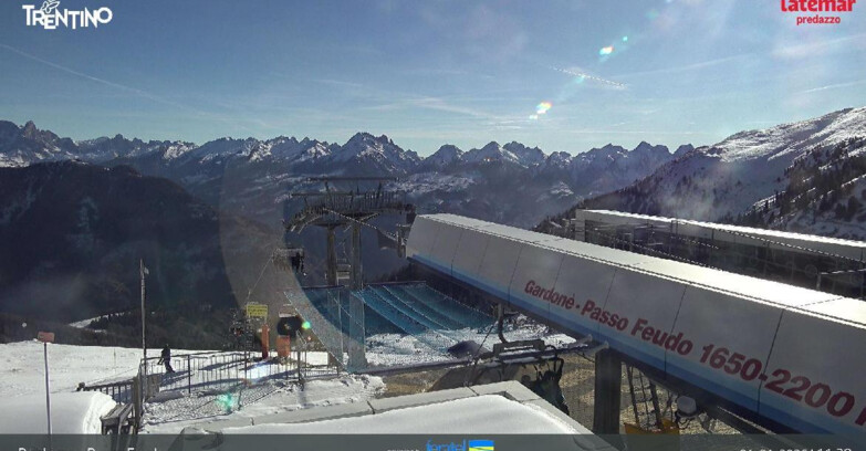 Webcam Пампеаго - Предаццо - Оберегген	 - Latemar- Feudo est