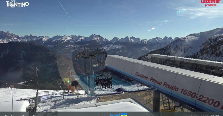 Webcam Пампеаго - Предаццо - Оберегген	 - Latemar- Feudo est