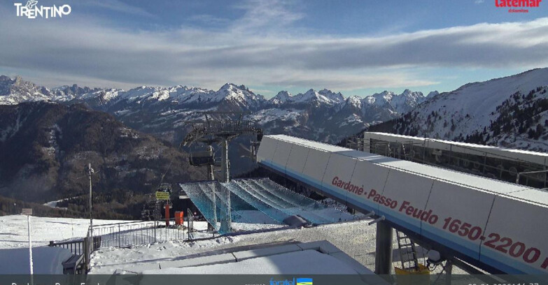 Webcam Pampeago  - Predazzo -  Obereggen - Latemar- Feudo est