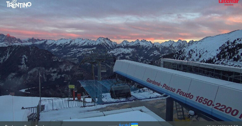 Webcam Pampeago  - Predazzo -  Obereggen - Latemar- Feudo est