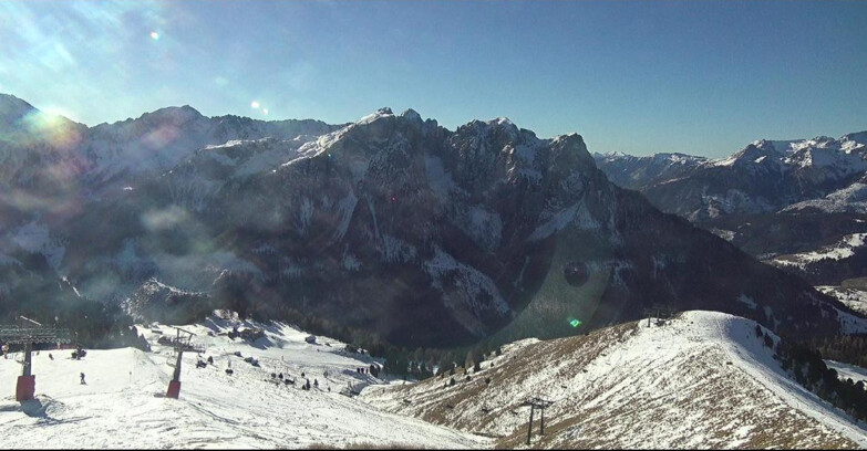 Webcam Pozza di Fassa-Aloch-Buffaure  - Cima 11 e Cima 12