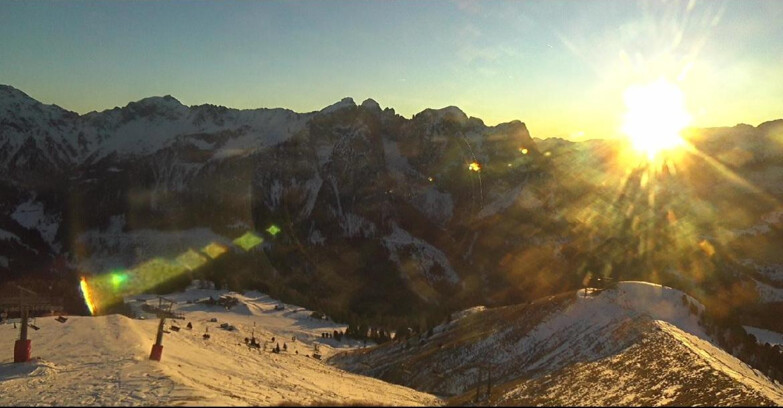Webcam Pozza di Fassa-Aloch-Buffaure  - Cima 11 e Cima 12