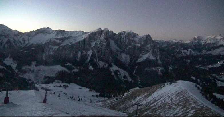 Webcam Pozza di Fassa-Aloch-Buffaure  - Cima 11 e Cima 12