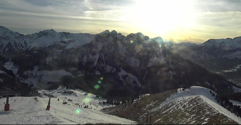 Webcam Pozza di Fassa-Aloch-Buffaure  - Cima 11 und Cima 12