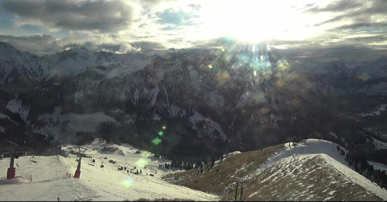 Webcam Pozza di Fassa-Aloch-Buffaure  - Cima 11 e Cima 12