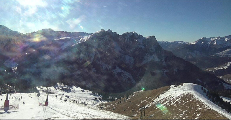 Webcam Поцца-ди-Фасса-Алок-Буффор  - Cima 11 e Cima 12