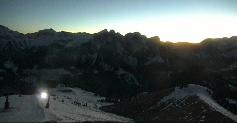 Webcam Поцца-ди-Фасса-Алок-Буффор  - Cima 11 e Cima 12