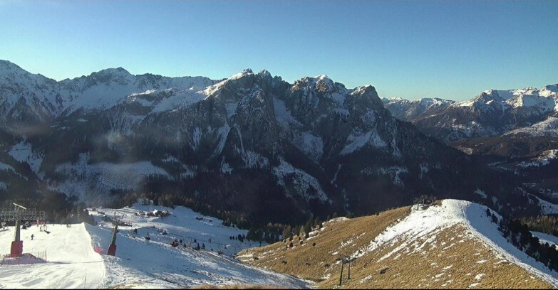 Webcam Поцца-ди-Фасса-Алок-Буффор  - Cima 11 e Cima 12