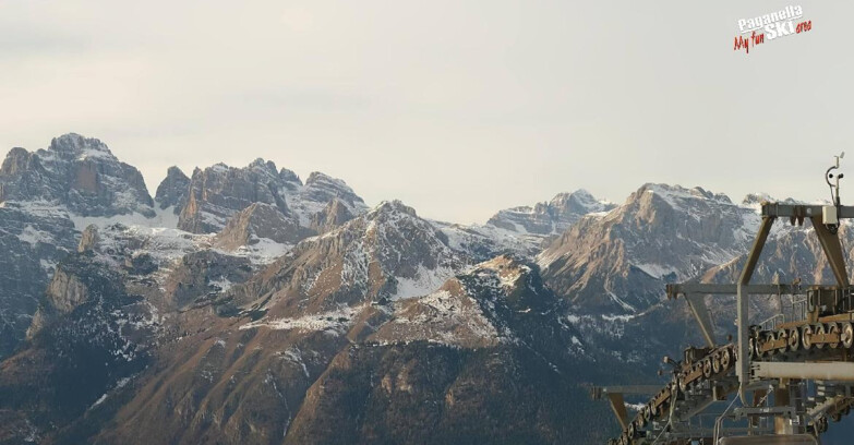 Webcam Paganella Ski -Андало-Фаи-делла-Паганелла  - Piz Galin