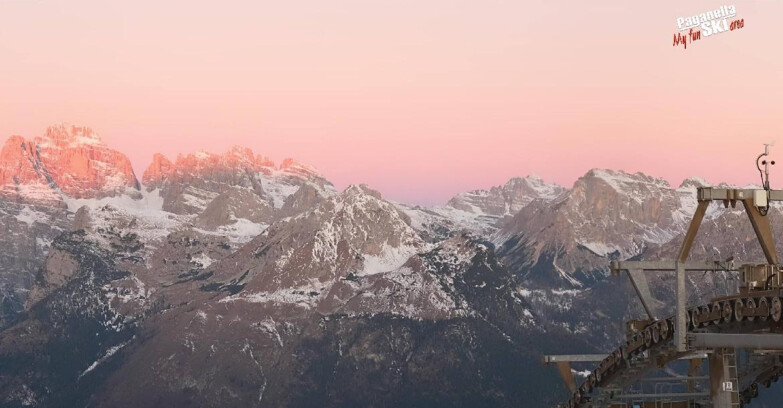 Webcam Paganella Ski -Андало-Фаи-делла-Паганелла  - Piz Galin