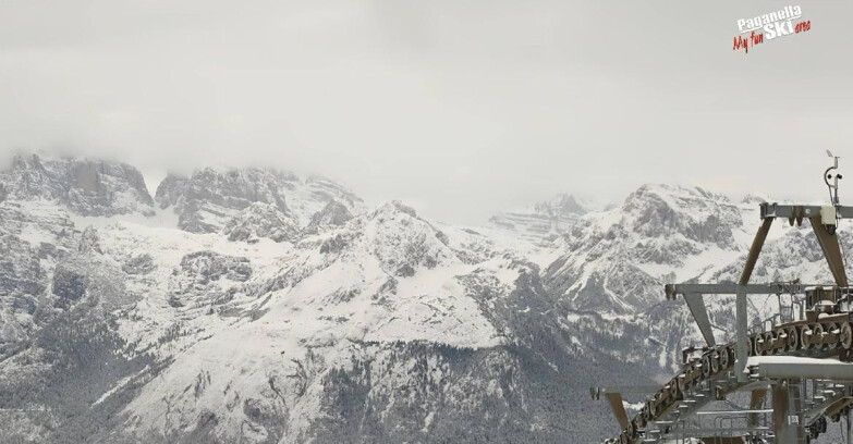 Webcam Paganella Ski -Андало-Фаи-делла-Паганелла  - Piz Galin