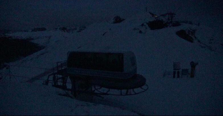 Webcam Pozza di Fassa-Aloch-Buffaure - Pala del Geiger, sullo sfondo il Pordoi