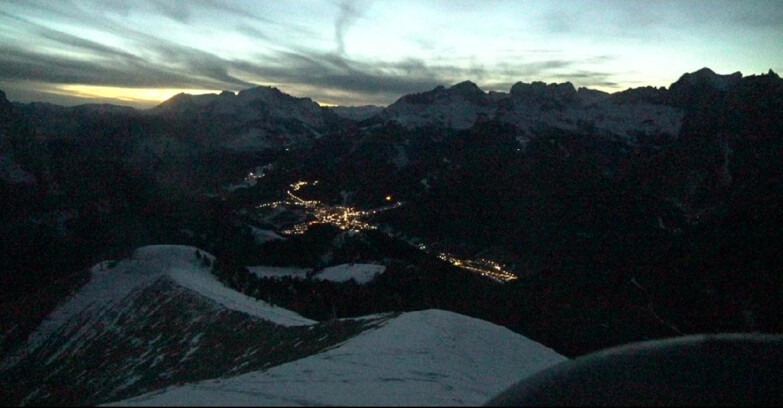 Webcam Pozza di Fassa-Aloch-Buffaure  - Panorama da Buffaure