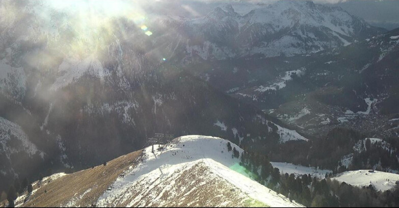 Webcam Pozza di Fassa-Aloch-Buffaure  - Panorama da Buffaure