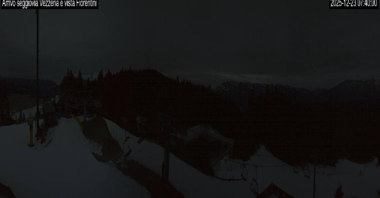 Webcam Lavarone Skigegiet - Laghetto Sessellift 