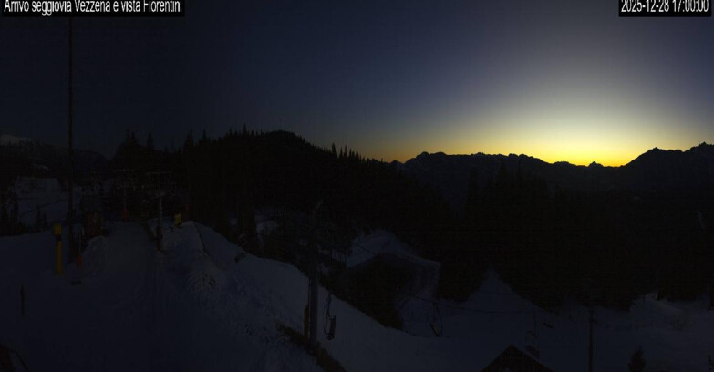 Webcam Lavarone Skigegiet - Laghetto Sessellift 