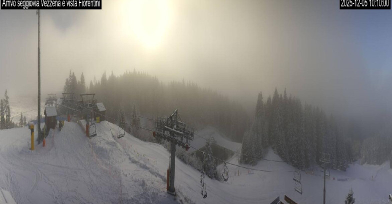 Webcam Lavarone - Chair lift Laghetto 