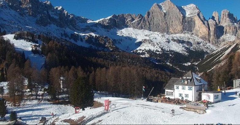 Webcam Vigo di Fassa-Pera-Ciampedìe - Vigo - Roda de Vael