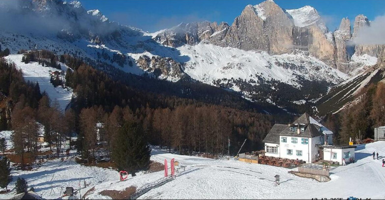 Webcam Vigo di Fassa-Pera-Ciampedie - Vigo - Roda de Vael