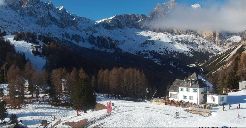 Webcam Vigo di Fassa-Pera-Ciampedie - Vigo - Roda de Vael