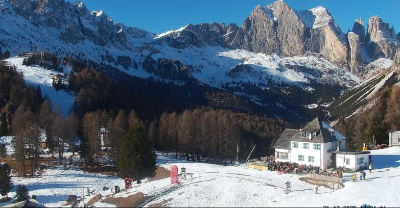 Webcam Vigo di Fassa-Pera-Ciampedìe - Vigo - Roda de Vael