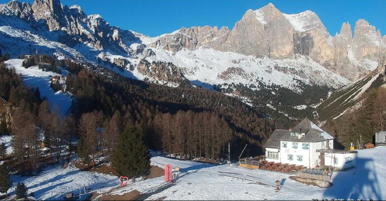 Webcam Vigo di Fassa-Pera-Ciampedìe - Vigo - Roda de Vael