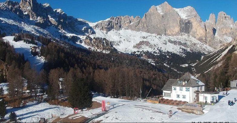 Webcam Vigo di Fassa-Pera-Ciampedie - Vigo - Roda de Vael