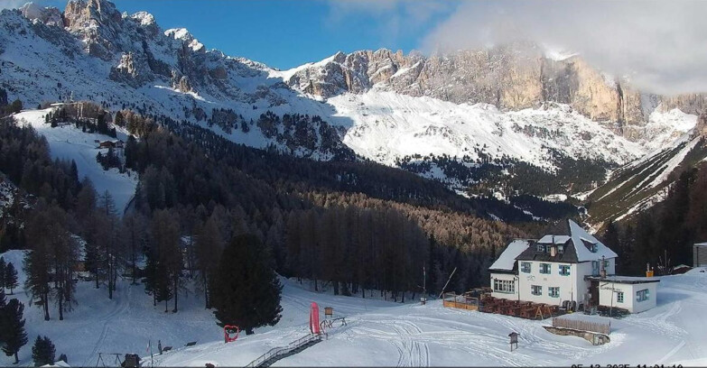 Webcam Vigo di Fassa-Pera-Ciampedìe - Vigo - Roda de Vael