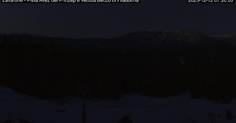 Webcam Ski Area Lavarone  - Pista Avez- seggiovia Lagh.