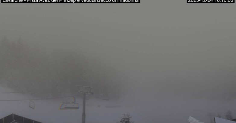 Webcam Ski area Lavarone - Pista Avez- seggiovia Lagh.
