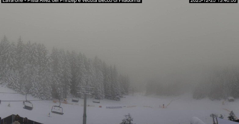 Webcam Lavarone - Pista Avez- seggiovia Lagh.
