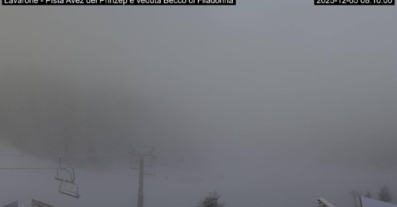 Webcam Lavarone - Pista Avez- seggiovia Lagh.