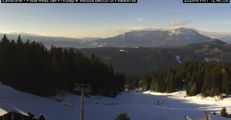 Webcam Lavarone - Pista Avez- seggiovia Lagh.