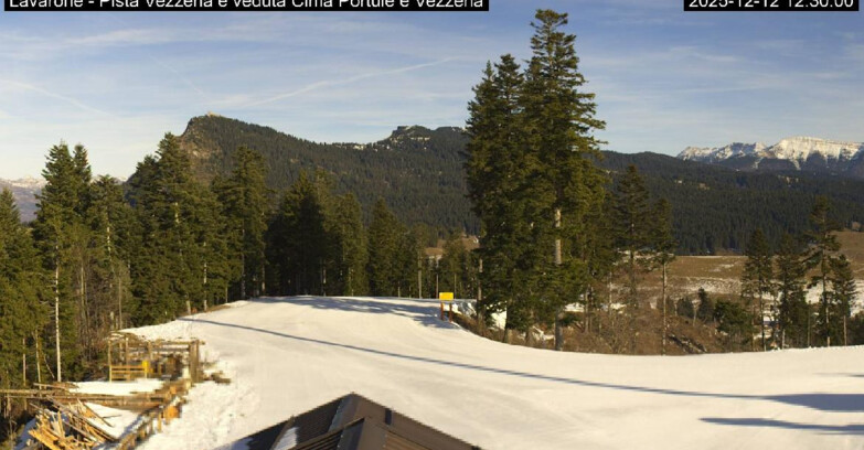 Webcam Ski Area Lavarone  - Piste Vezzena