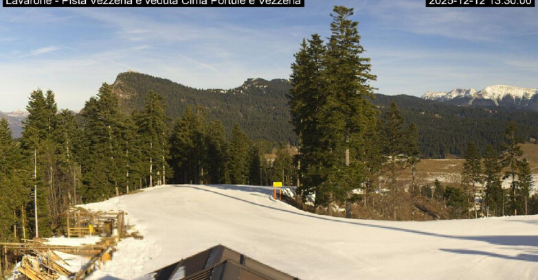 Webcam Ski Area Lavarone  - Piste Vezzena