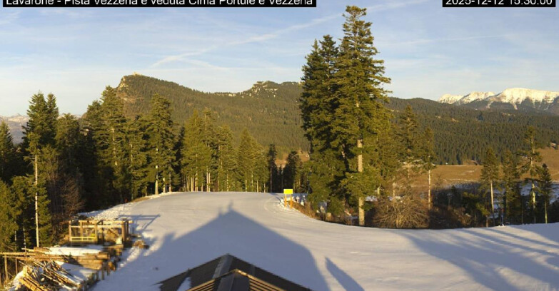 Webcam Ski Area Lavarone  - Piste Vezzena