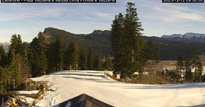 Webcam Ski Area Lavarone  - Piste Vezzena