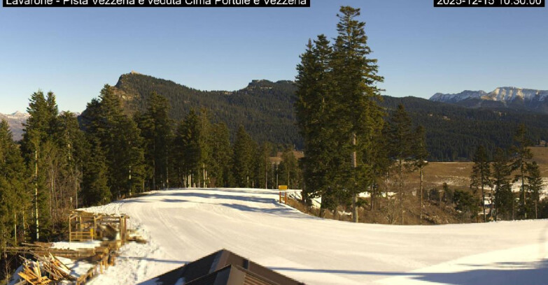 Webcam Ski area Lavarone - Pista Vezzena