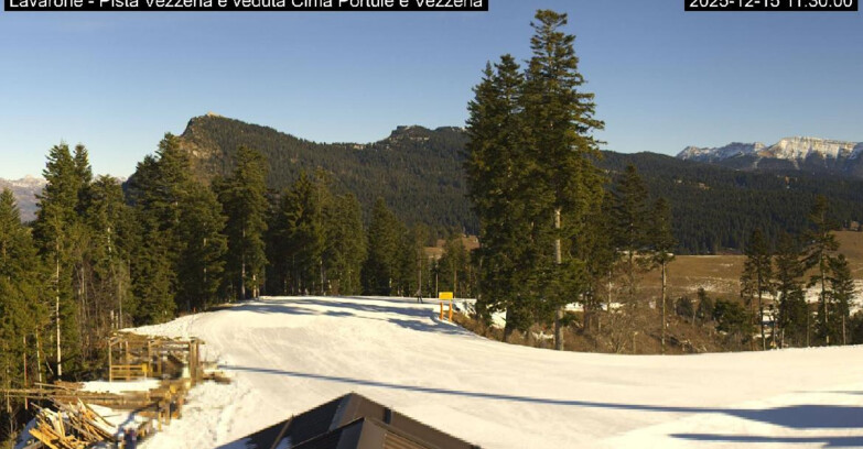 Webcam Ski area Lavarone - Pista Vezzena