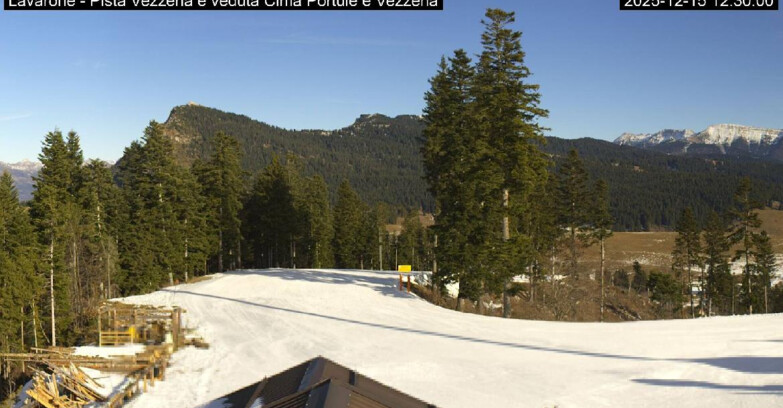 Webcam Ski area Lavarone - Pista Vezzena