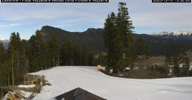 Webcam Ski area Lavarone - Pista Vezzena