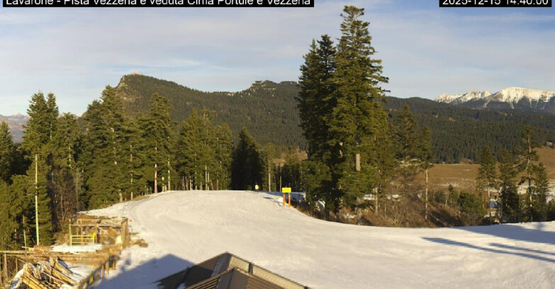 Webcam Ski area Lavarone - Pista Vezzena